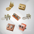 Factory Supply compression copper wire clamps with copper parallel groove clamp